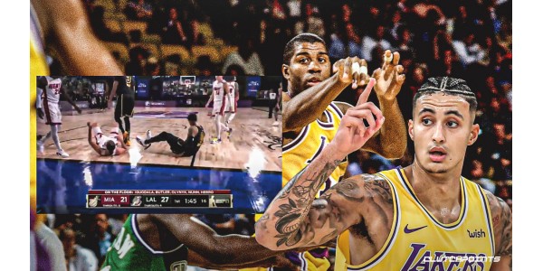 Kyle Kuzma cuestionado por fans Kyle Kuzma cuestionado por fans